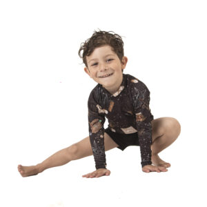 Lycra manga corta niños unisex- Australia