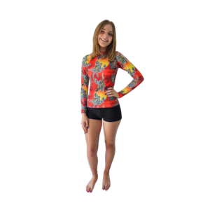 Lycra manga larga teens unisex