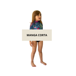 Lycra manga corta niños unisex -  Hawaii - Animales de mar azul hawaii, Talle 8